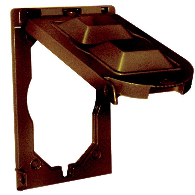 Sigma Electric Rectangle Die-Cast Metal 1 gang 4.76 in. H X 3.01 in. W Multi-Use Cover