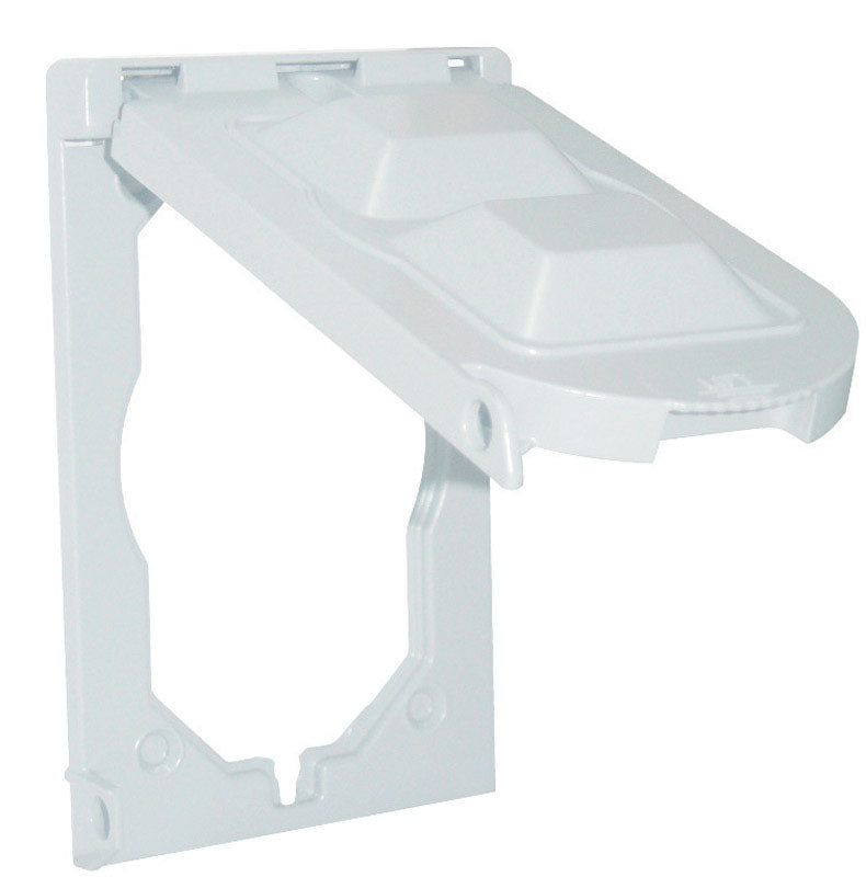 Sigma Electric Rectangle Die-Cast Metal 1 gang 4.76 in. H X 3.01 in. W Multi-Use Cover