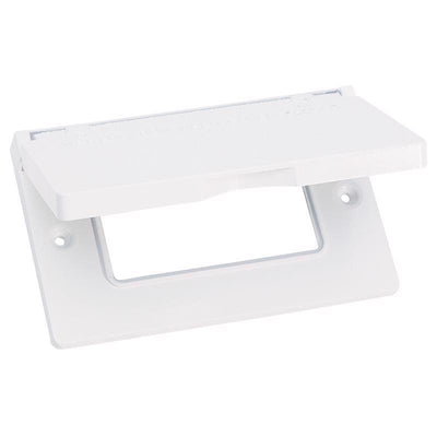 Sigma Electric Rectangle Die-Cast Metal 1 gang 2.83 in. H X 4.57 in. W Horizontal GFCI Cover