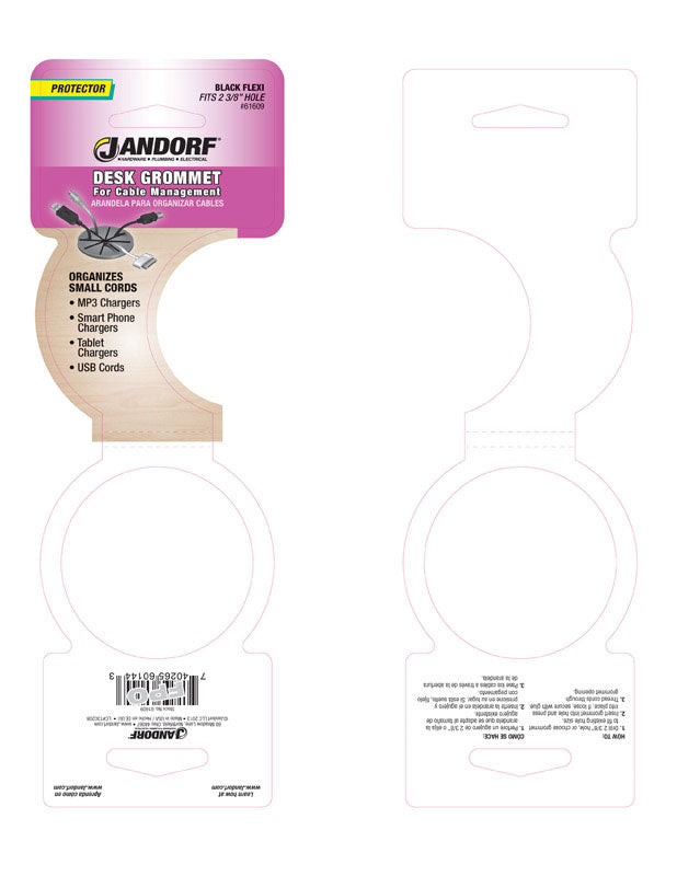 Jandorf 2-3/8 in. Computer Grommet