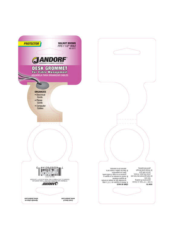 Jandorf 1-1/2 in. Computer Grommet