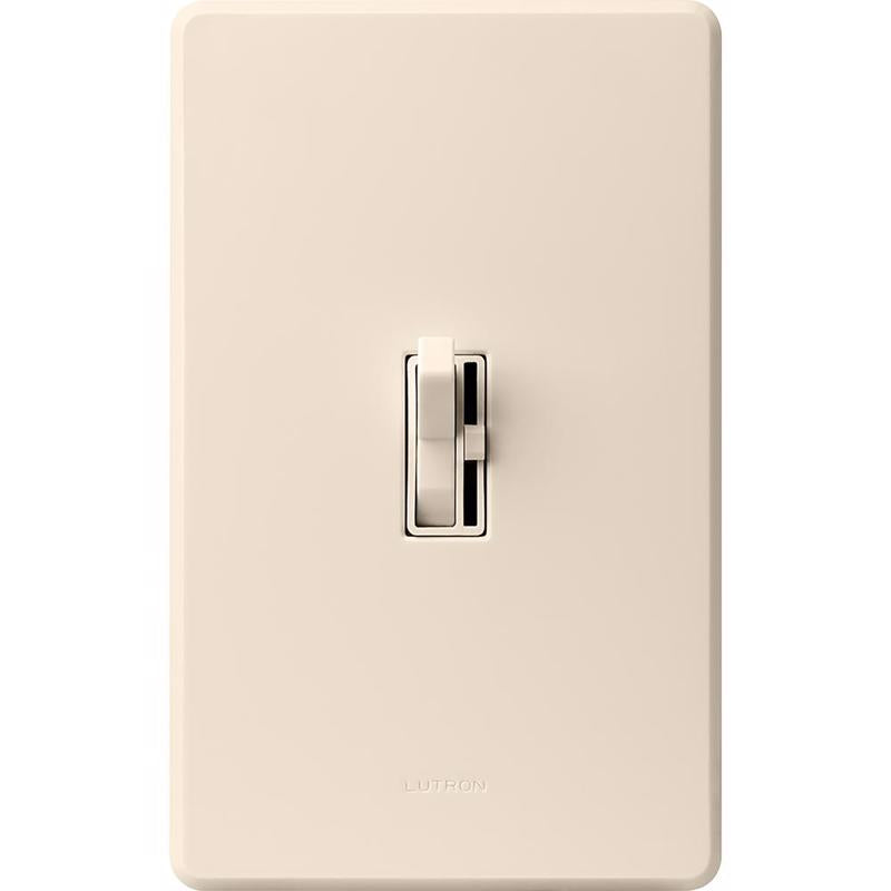 Lutron Toggler Light Almond 150 W 3-Way Dimmer Switch