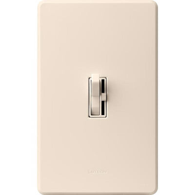 Lutron Toggler Light Almond 150 W 3-Way Dimmer Switch