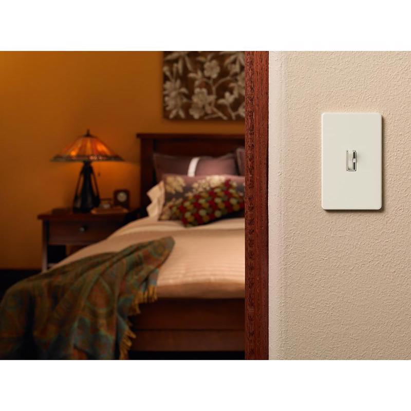 Lutron Toggler Light Almond 150 W 3-Way Dimmer Switch