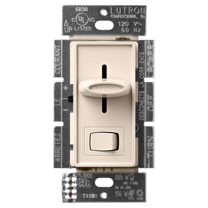 Lutron Skylark Light Almond 150 W 3-Way Dimmer Switch
