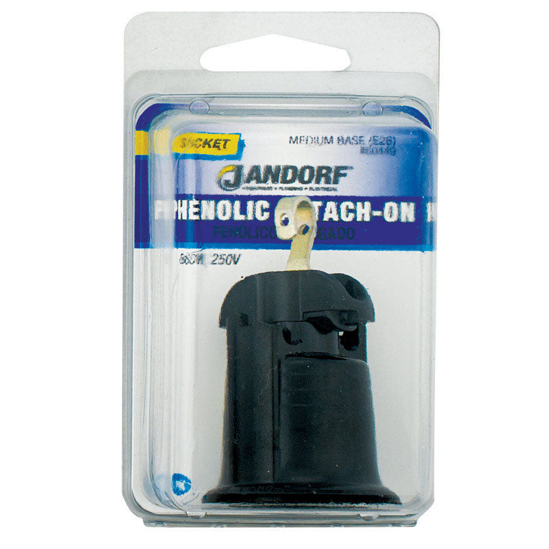 Jandorf Phenolic Medium Base Attach On Socket