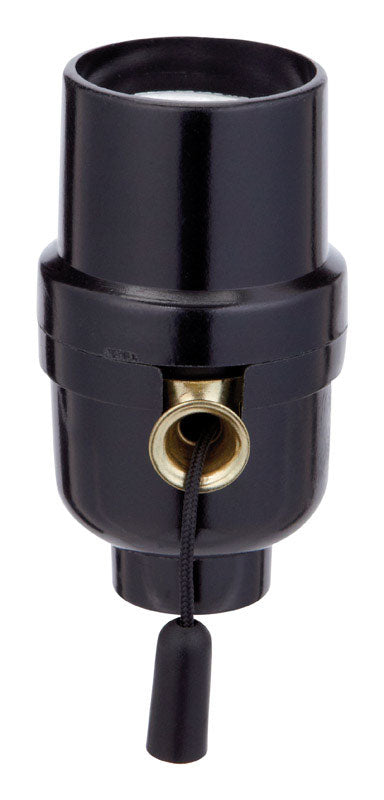 Jandorf Phenolic Medium Base Pull Chain Socket