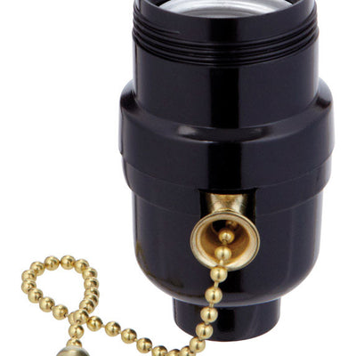 Jandorf Phenolic Medium Base Pull Chain Socket