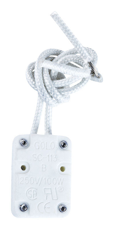 Jandorf Porcelain Halogen GX5.3 Base Socket