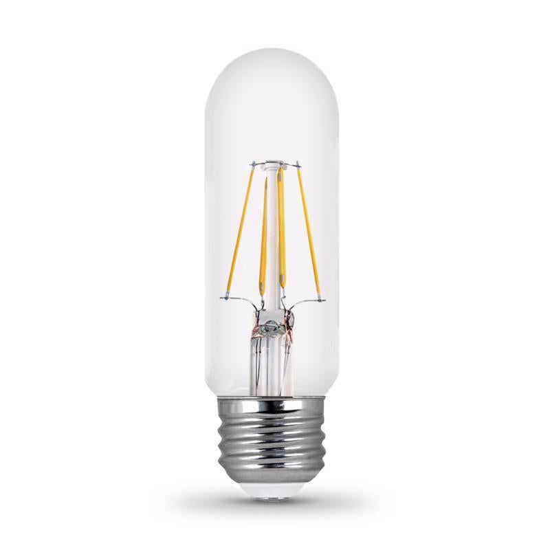 Feit T10 E26 (Medium) Filament LED Bulb Warm White 40 Watt Equivalence