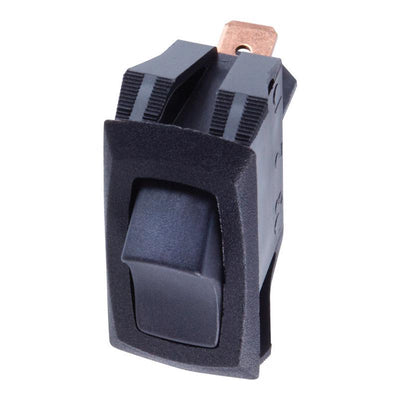 Jandorf 16 amps Single Pole Rocker Appliance Switch Black