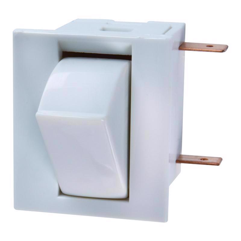 Jandorf 5 amps Single Pole Momentary/Normally On Appliance Switch White