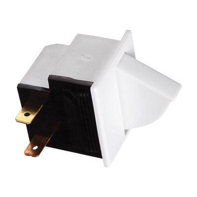 Jandorf 5 amps Single Pole Momentary/Normally Off Appliance Switch White