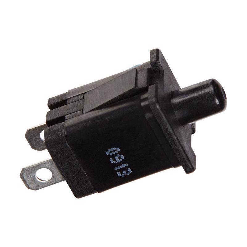Jandorf 2 amps Single Pole Momentary/Normally Off Appliance Switch Black