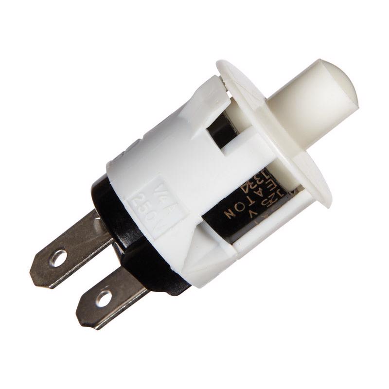 Jandorf 1 amps Single Pole Momentary Appliance Switch White