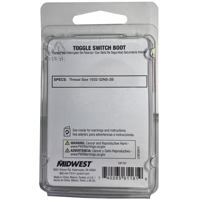 Jandorf Toggle Switch Half Boot Black