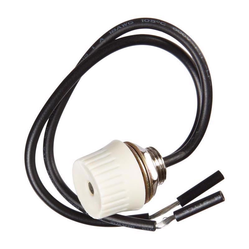 Jandorf 3 amps Single Pole Rotary Appliance Switch White
