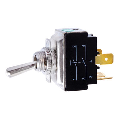 Jandorf 20 amps Double Pole Toggle Power Tool Switch Silver