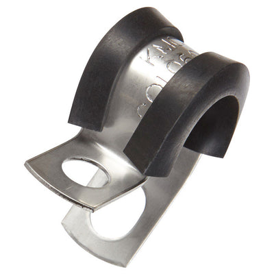 Jandorf 3/8 in. D Stainless Steel Cushion Clamp 2 pk