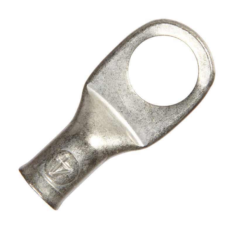Jandorf 4 Ga. Uninsulated Wire Electrical Lug Silver