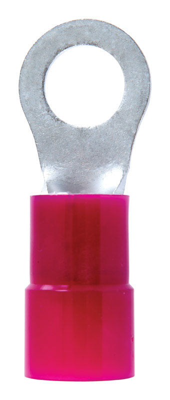 Jandorf 2 Ga. Insulated Wire Terminal Ring Red