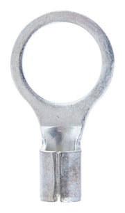 Jandorf 8 Ga. Insulated Wire Ring Terminal Silver 2 pk