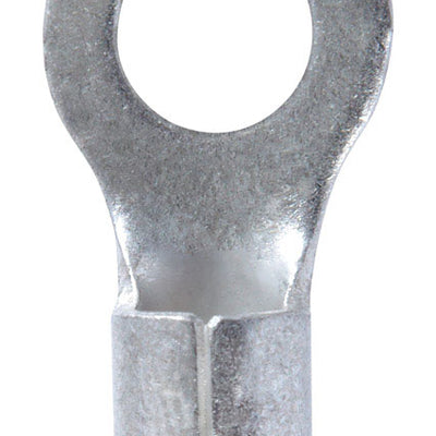 Jandorf 8 Ga. Insulated Wire Ring Terminal Silver 2 pk