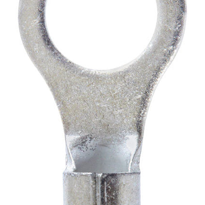Jandorf 8 Ga. Insulated Wire Ring Terminal Silver 2 pk