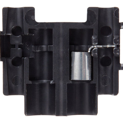 Jandorf 18-14 Ga. Insulated Wire Terminal Self-Stripping Black 2 pk