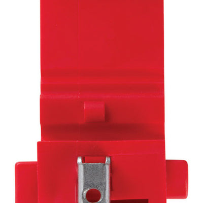 Jandorf 22-16 Ga. Insulated Wire Terminal Self-Stripping Red 2 pk
