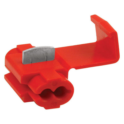 Jandorf 18-14 Ga. Insulated Wire Terminal Self-Stripping Red 2 pk