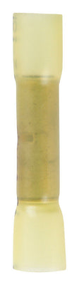 Jandorf 12-10 Ga. Insulated Wire Terminal Butt Splice Yellow 2 pk