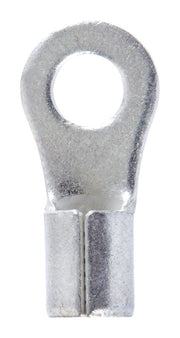 Jandorf 12-10 Ga. Uninsulated Wire Ring Terminal Silver 5 pk