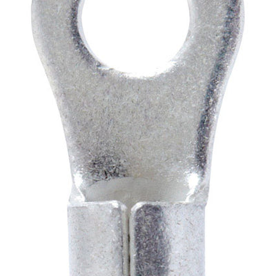 Jandorf 12-10 Ga. Uninsulated Wire Ring Terminal Silver 5 pk