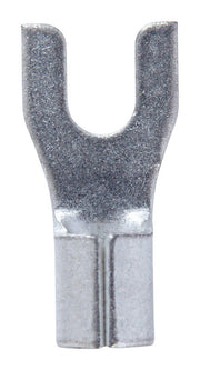 Jandorf 12-10 Ga. Uninsulated Wire Spade Terminal Silver 5 pk