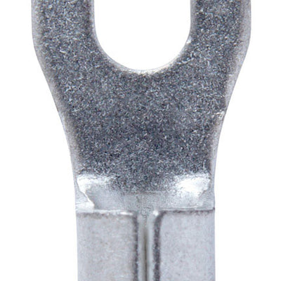 Jandorf 12-10 Ga. Uninsulated Wire Spade Terminal Silver 5 pk
