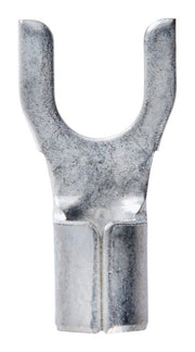 Jandorf 12-10 Ga. Uninsulated Wire Spade Terminal Silver 5 pk