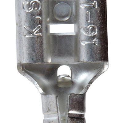 Jandorf 16-14 Ga. Uninsulated Wire Female Disconnect Silver 5 pk
