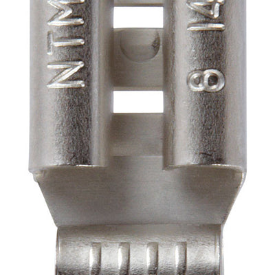 Jandorf 16-14 Ga. Insulated Wire Terminal Disconnect Silver 5 pk