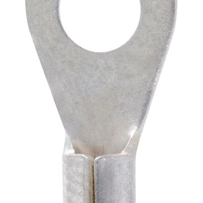 Jandorf 16-14 Ga. Uninsulated Wire Terminal Ring Silver 5 pk