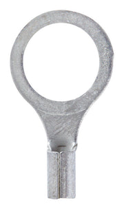 Jandorf 16-14 Ga. Uninsulated Wire Ring Terminal Silver 5 pk