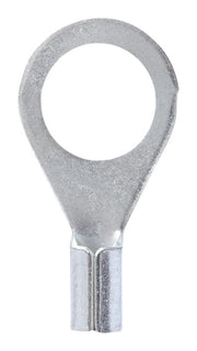 Jandorf 16-14 Ga. Uninsulated Wire Ring Terminal Silver 5 pk