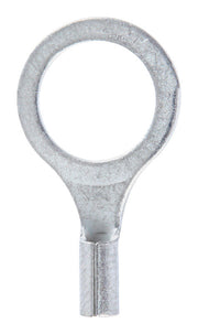 Jandorf 22-18 Ga. Uninsulated Wire Ring Terminal Silver 5 pk