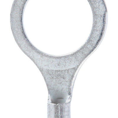 Jandorf 22-18 Ga. Uninsulated Wire Ring Terminal Silver 5 pk