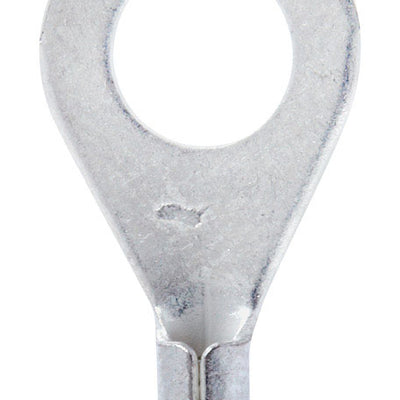 Jandorf 22-18 Ga. Uninsulated Wire Ring Terminal Silver 5 pk
