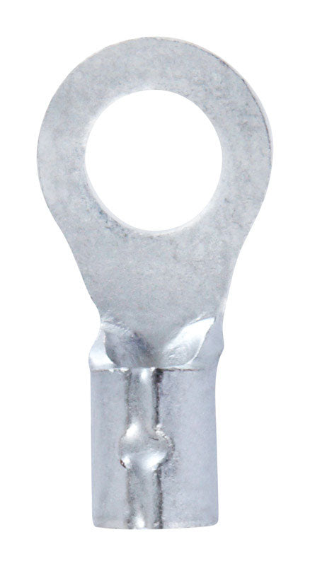 Jandorf 22-18 Ga. Uninsulated Wire Ring Terminal Silver 5 pk