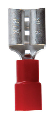Jandorf 22-18 Ga. Insulated Wire Female Disconnect Red 5 pk