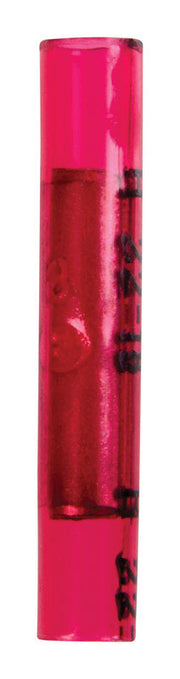 Jandorf 22-18 Ga. Insulated Wire Terminal Butt Splice Red 5 pk