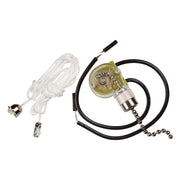 Jandorf 6 amps Single Pole Pull Chain Appliance Switch Brass