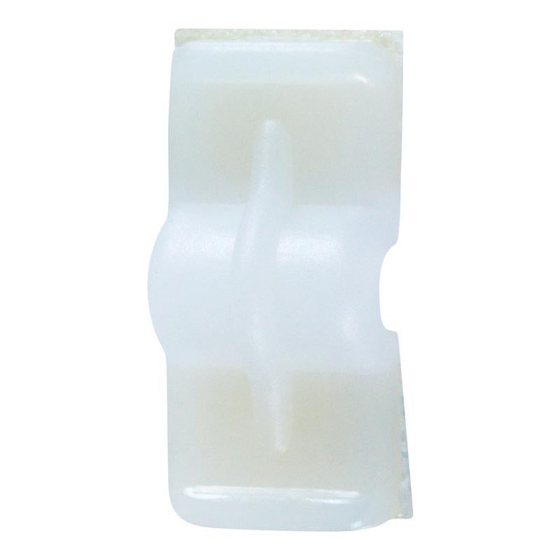 Jandorf 1/8 in. D X 0.76 in. L Natural Nylon Cable Clip